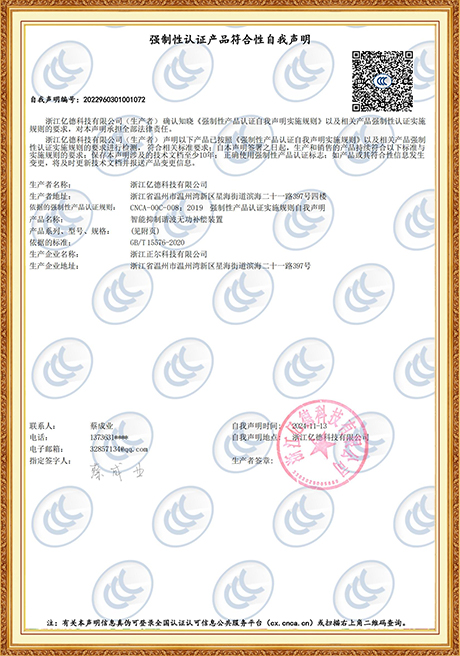 Certificate Of Honor