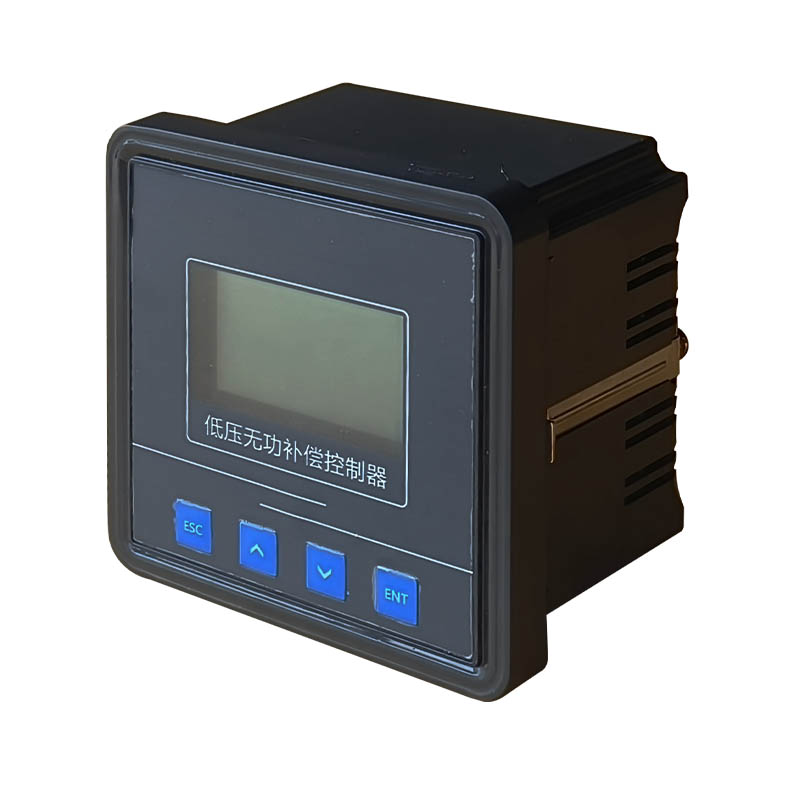 How does an intelligent reactive power compensation controller analyze and solve the problem of power grid inefficiency?